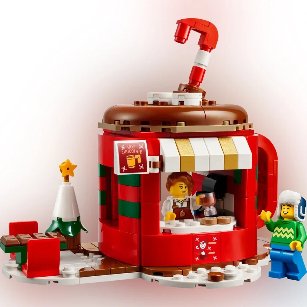 LEGO ‘Limited Edition’ Holidays Hot Chocolate Stand 40776 Christmas-256 Pcs.,NIB
